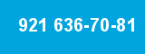 921 636-70-81 921 636-70-81
